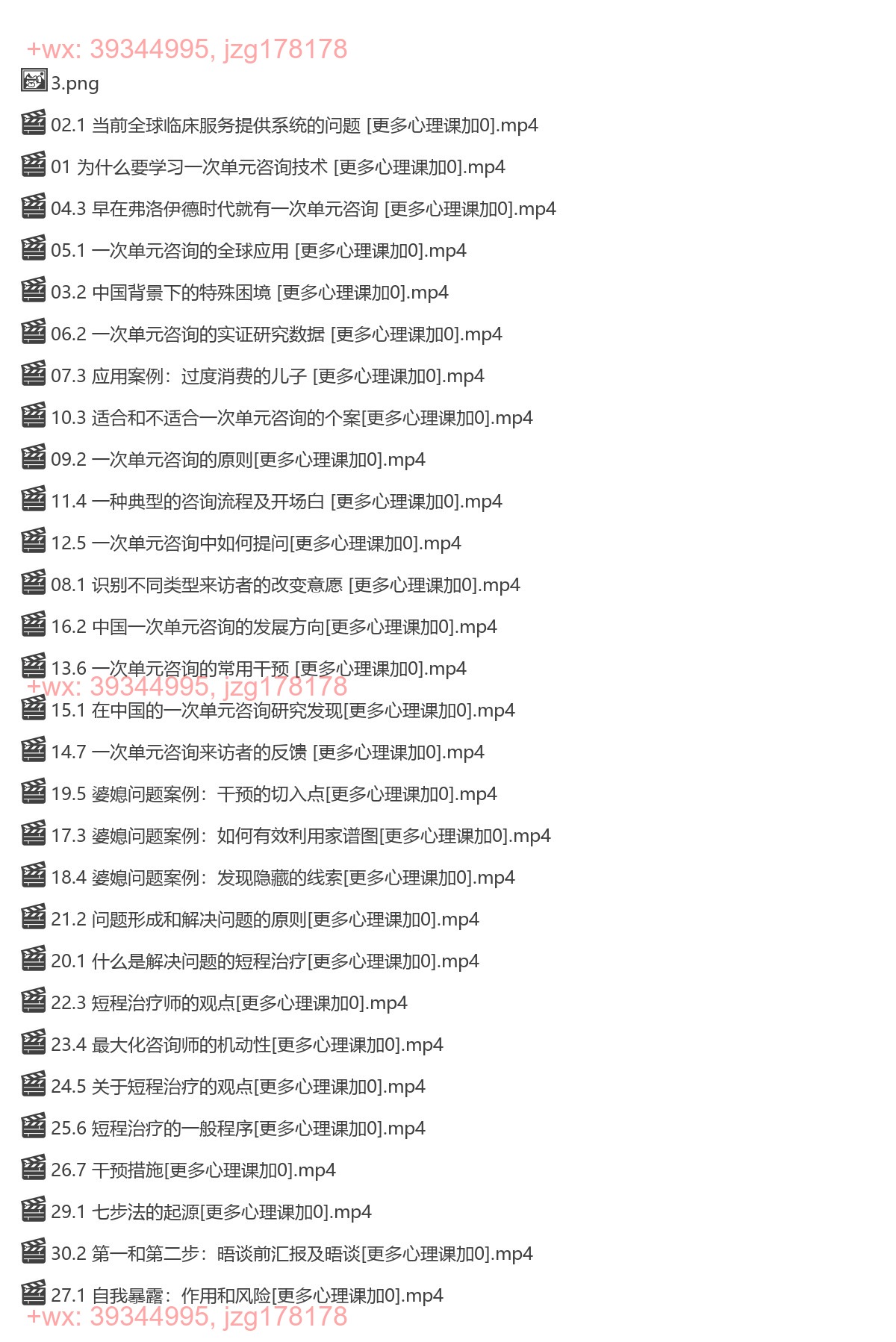 321.【完结】简单心理 执业必修技能-一次单元咨询技术入门课 screenshot