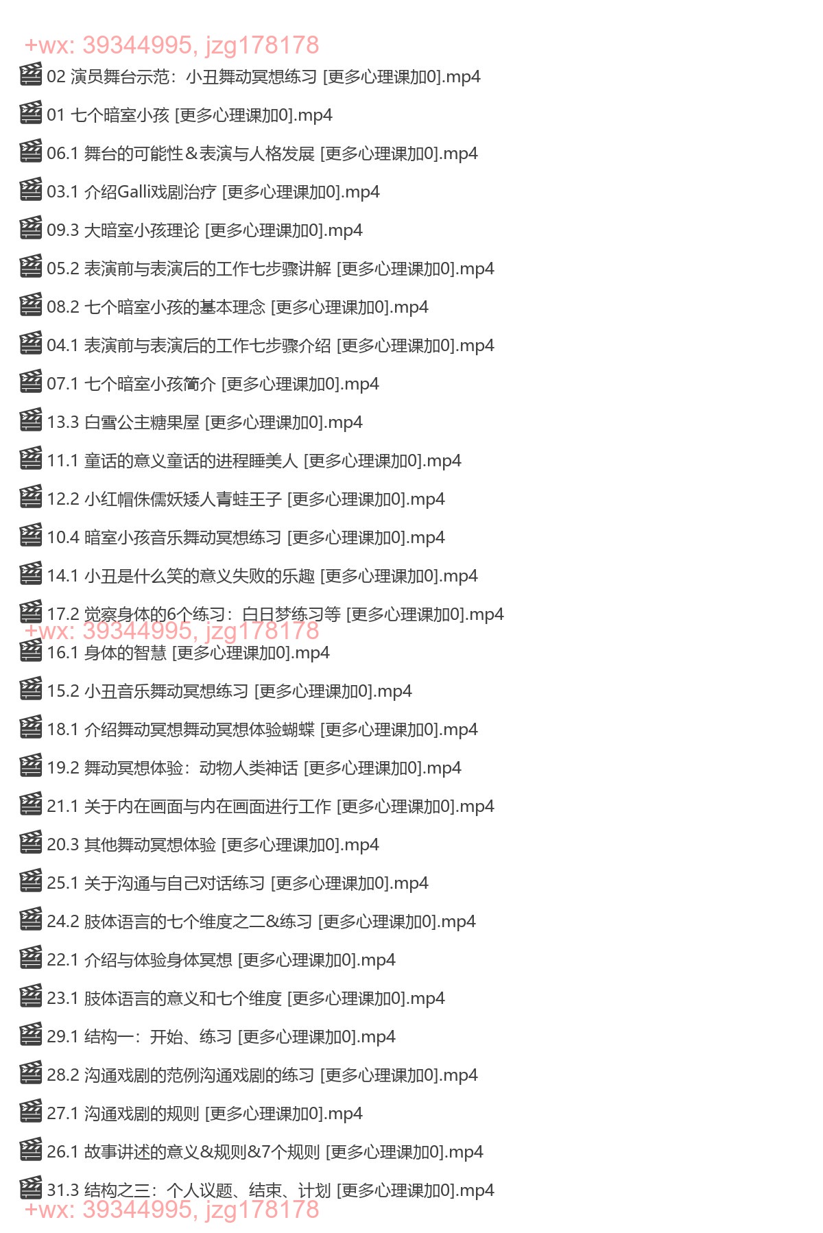 300.【完结】德国Galli戏剧治疗50讲 screenshot