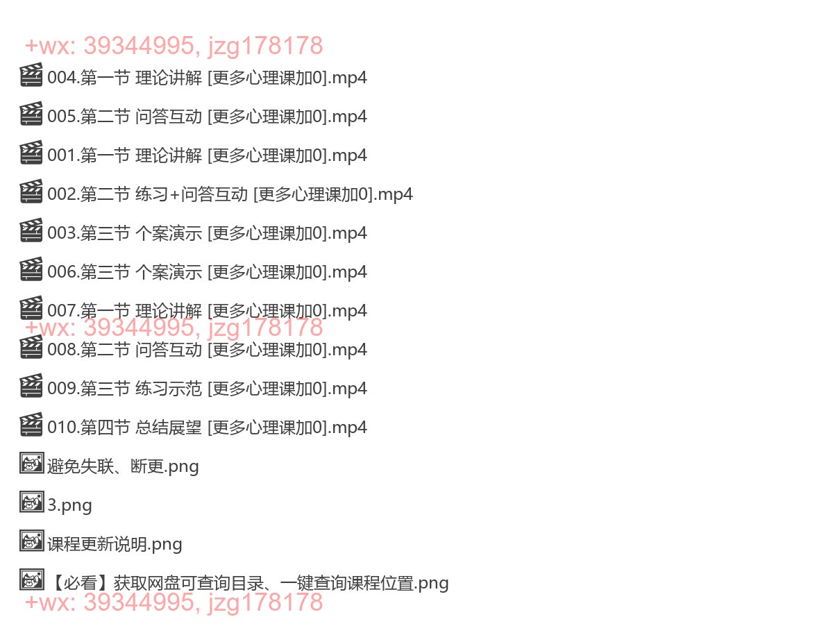 【完结】黄仕明 厌学与青少年心理疏导 screenshot