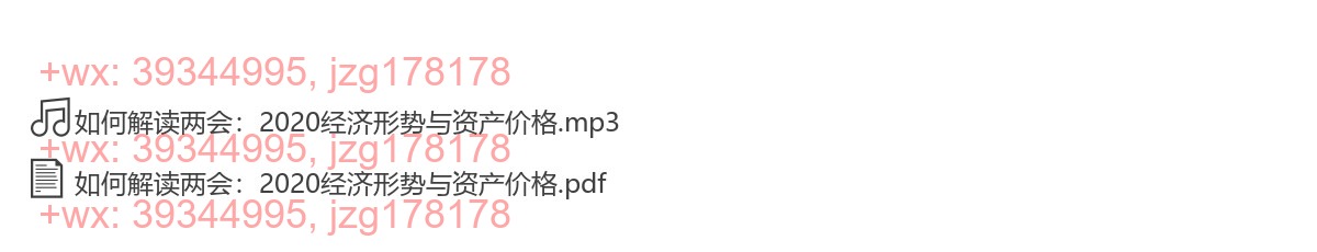 如何解读两会：2020经济形势与资产价格-[徐远观察] screenshot