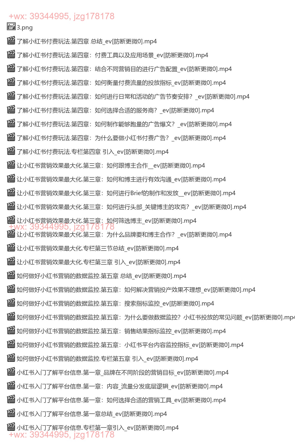 1004.小红书品牌营销专项大课 screenshot