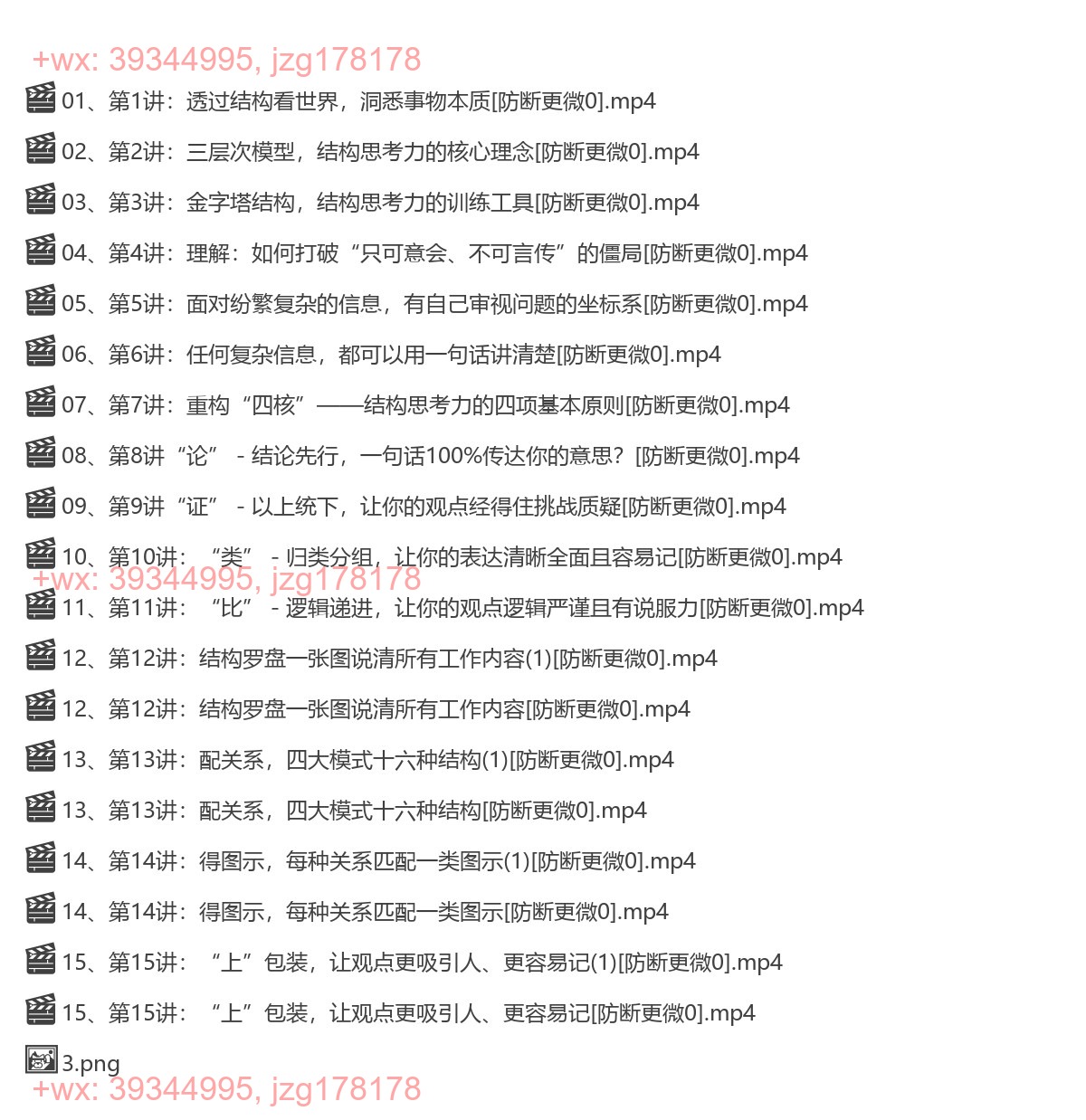1036.结构思考力® 透过结构看思考(完结） screenshot