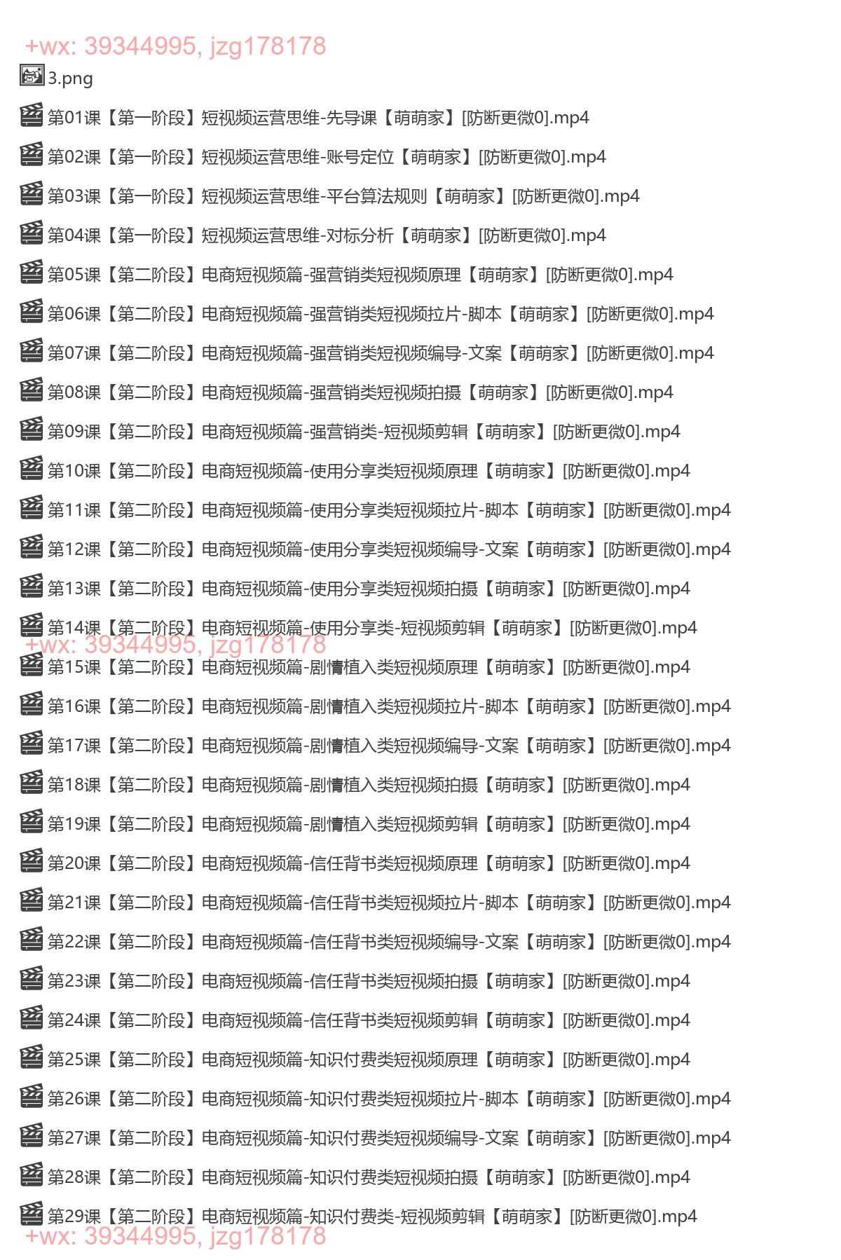 1083.【交个朋友短视频】教你从0-1做出优秀的电商短视频（胡亚东） screenshot