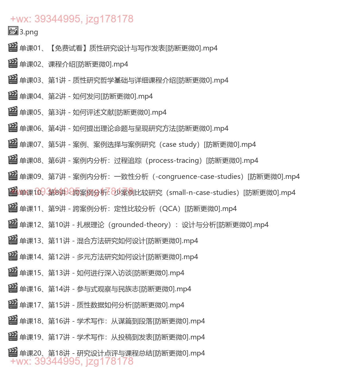 1165.质性研究全流程——从案例选择到论文写作（完结） screenshot