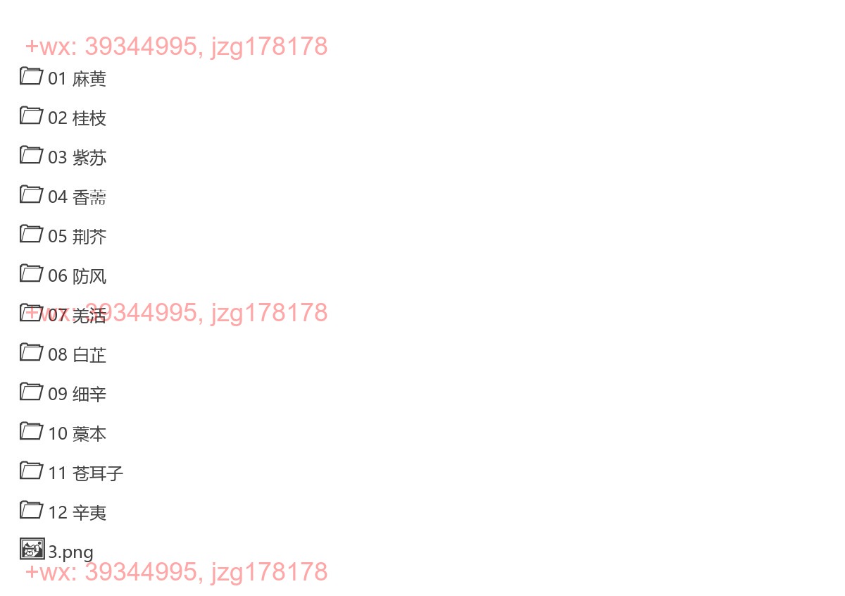 解表药 第一章 辛温解表药 screenshot