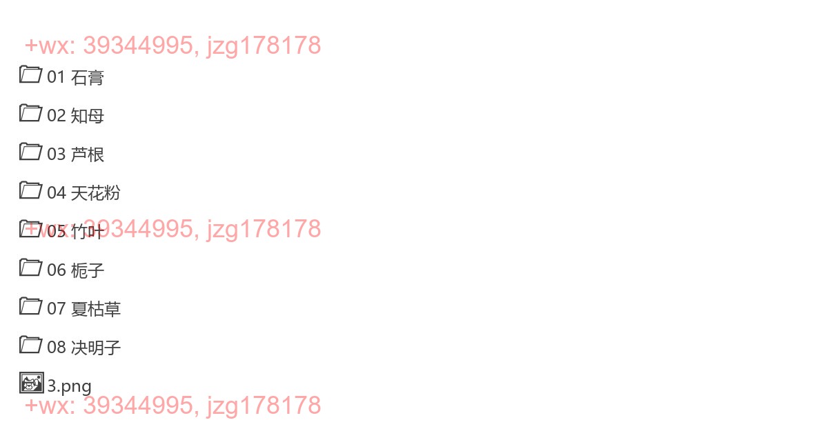 清热药 第一章 清热泻火药 screenshot