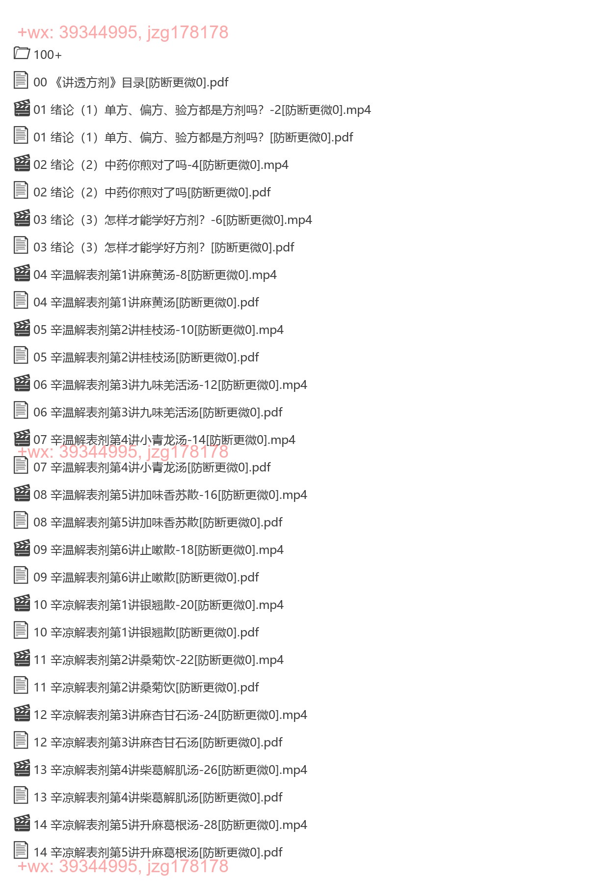 1250.讲透方剂（完结） screenshot