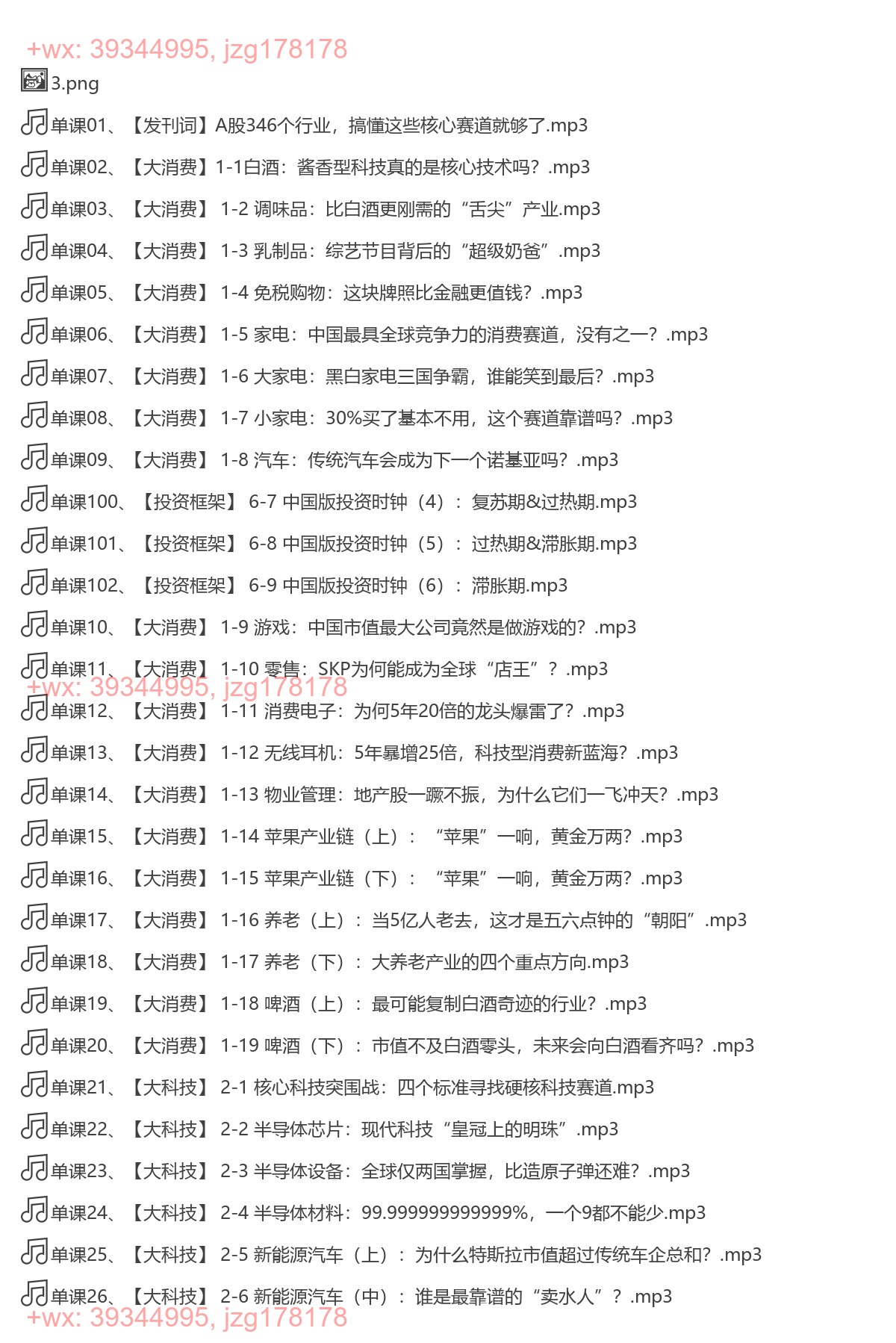 1269.精品课程 - 核心行业赛道100讲(完结） screenshot