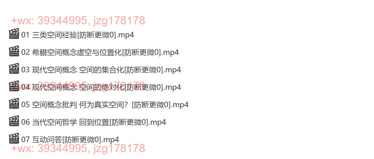 22 空间论 位置缺失与现代人的精神困境 screenshot