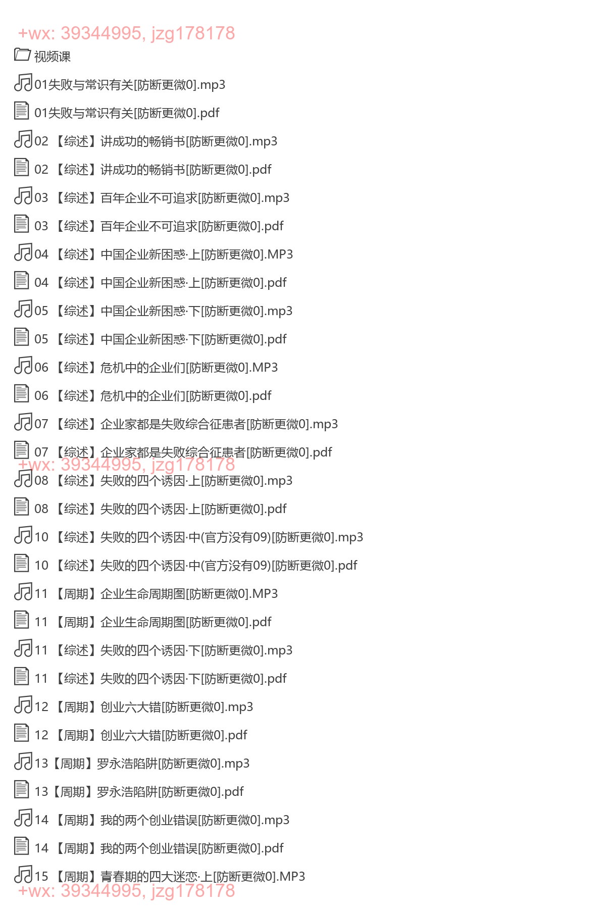 吴晓波解读大败局 screenshot