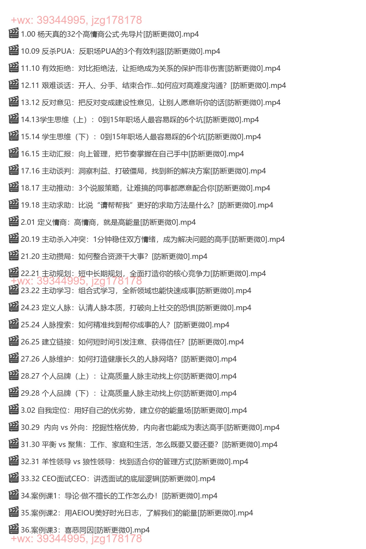 杨天真的32个高情商公式 screenshot