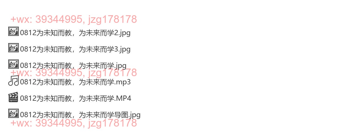 0812为未知而教，为未来而学 screenshot