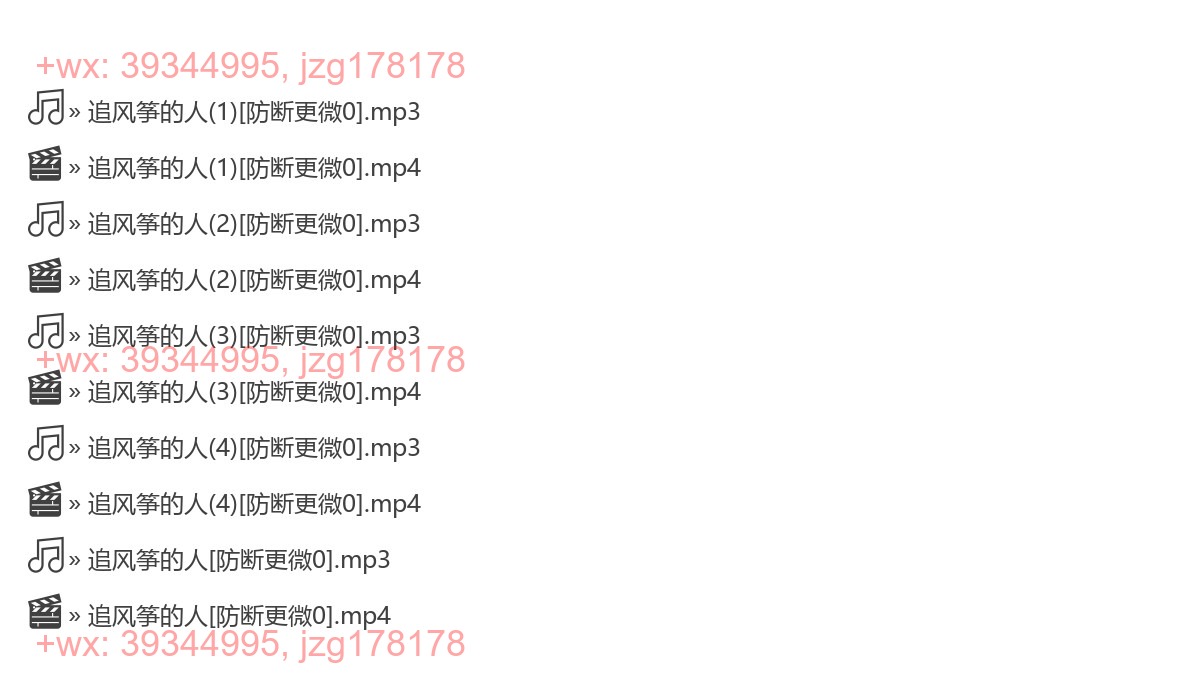 0720追风筝的人 screenshot