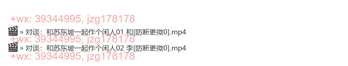 1108对谈和苏东坡一起做个闲人 screenshot