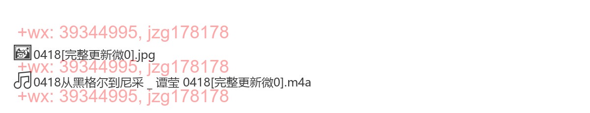 0418从黑格尔到尼采 _ 谭莹 screenshot