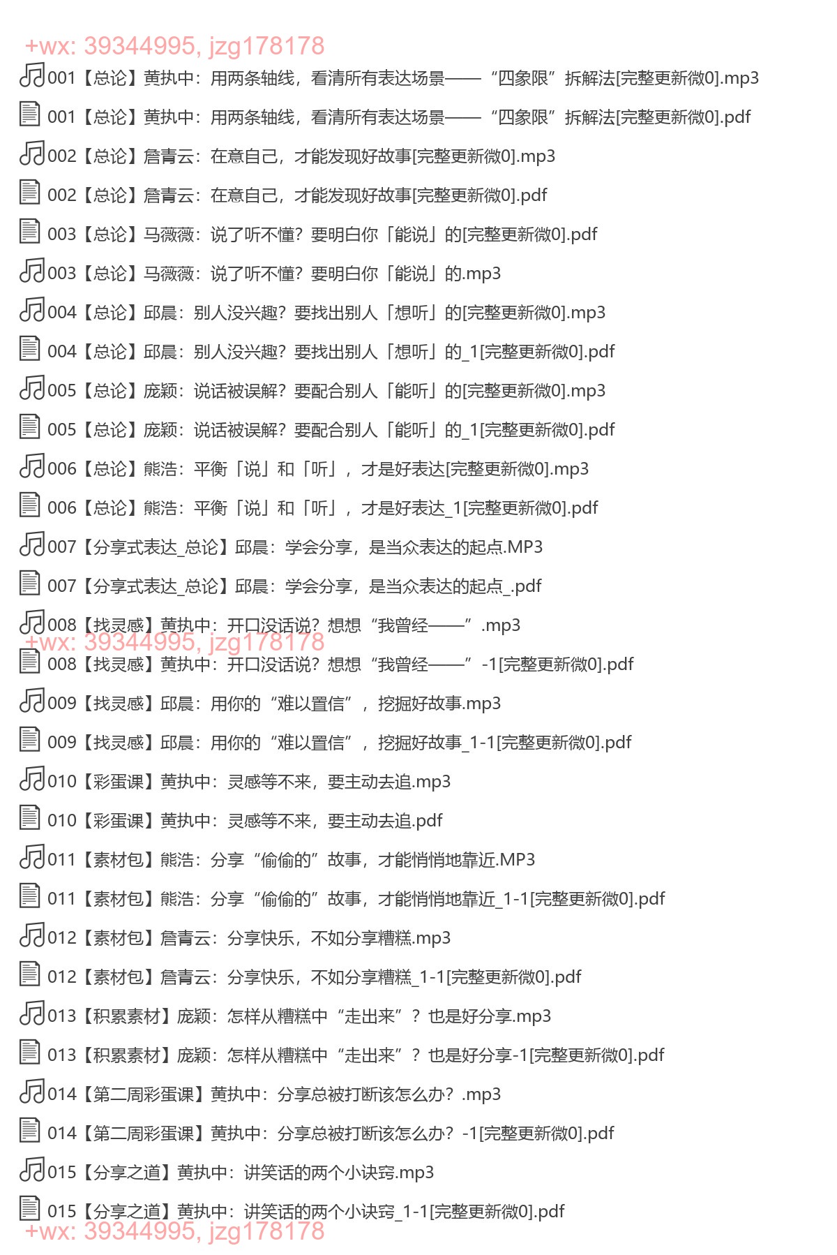 X148.奇葩天团教你当众表达（完结） screenshot