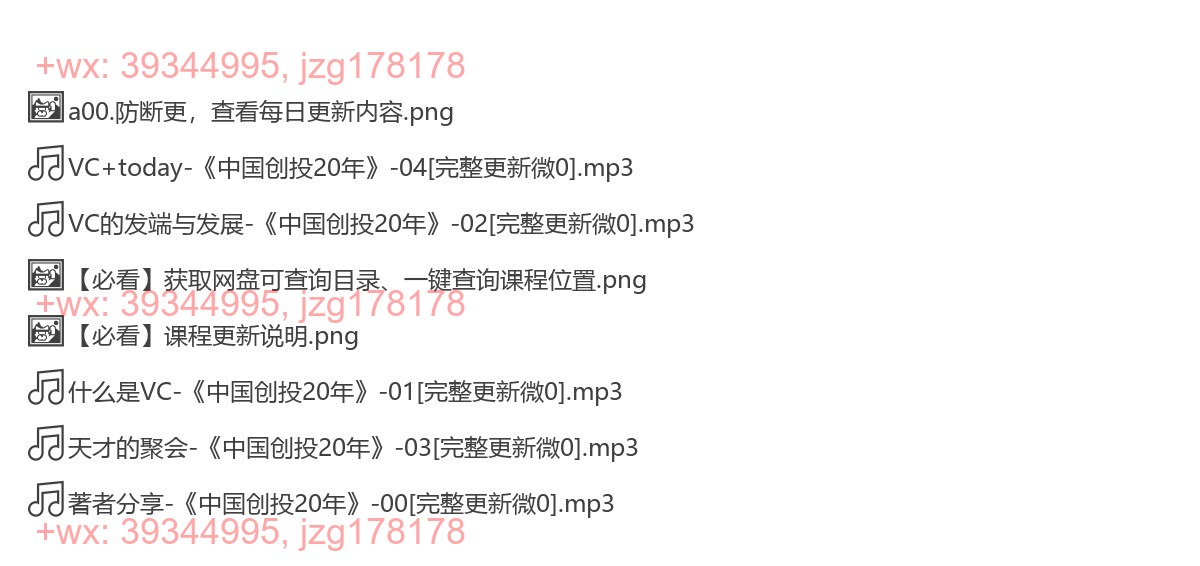 中国创投20年 screenshot