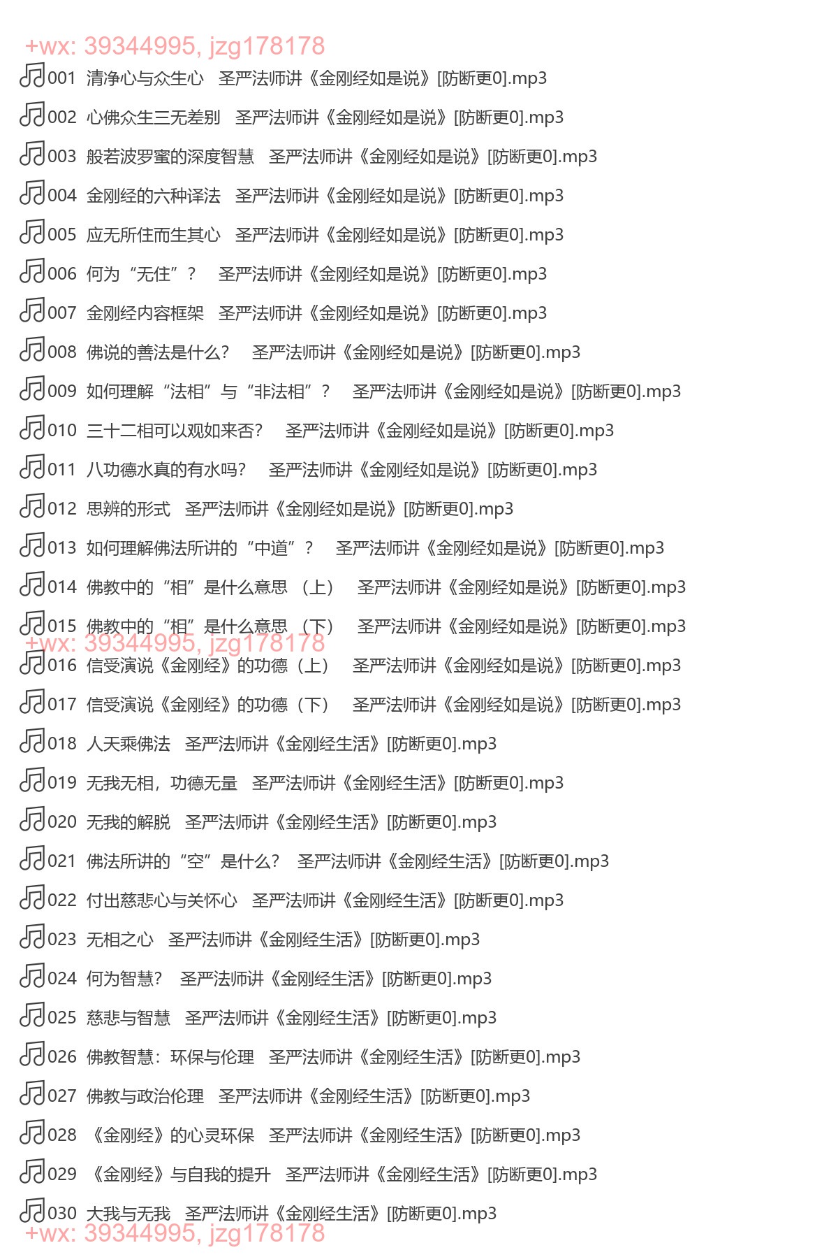 圣严法师讲《金刚经》（完结） screenshot