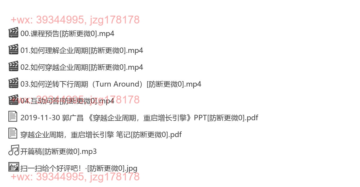 2019-11-30 郭广昌 《穿越企业周期，重启增长引擎》 screenshot