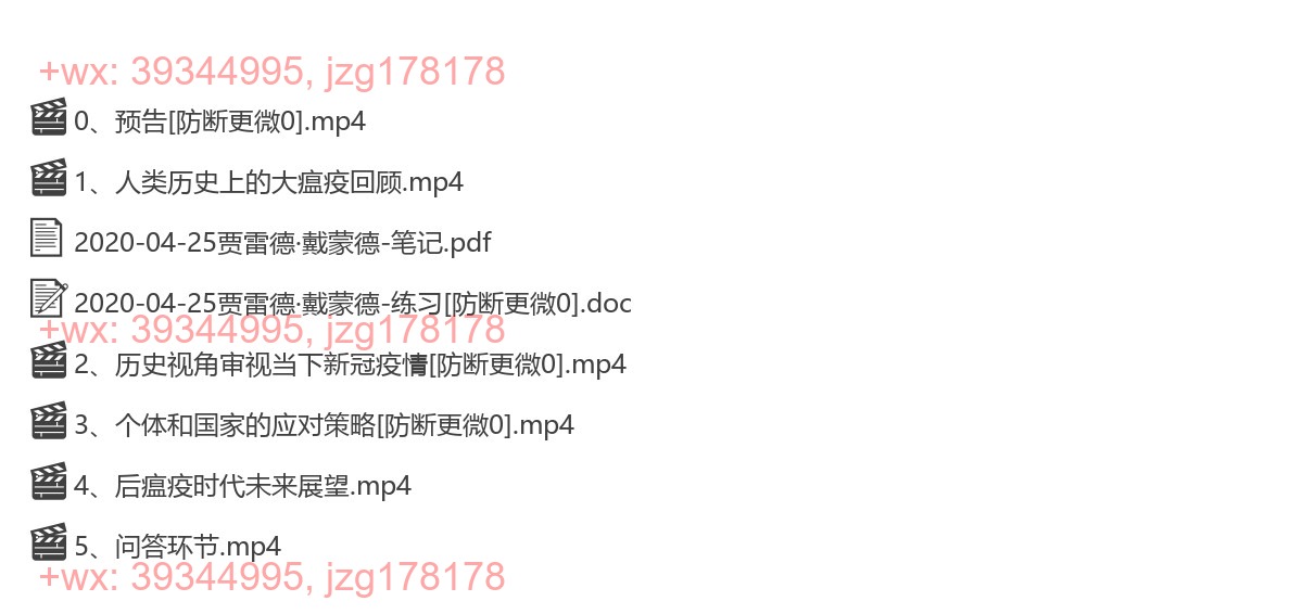 2020-04-25贾雷德·戴蒙德《瘟疫危机下的人类未来初探》 screenshot