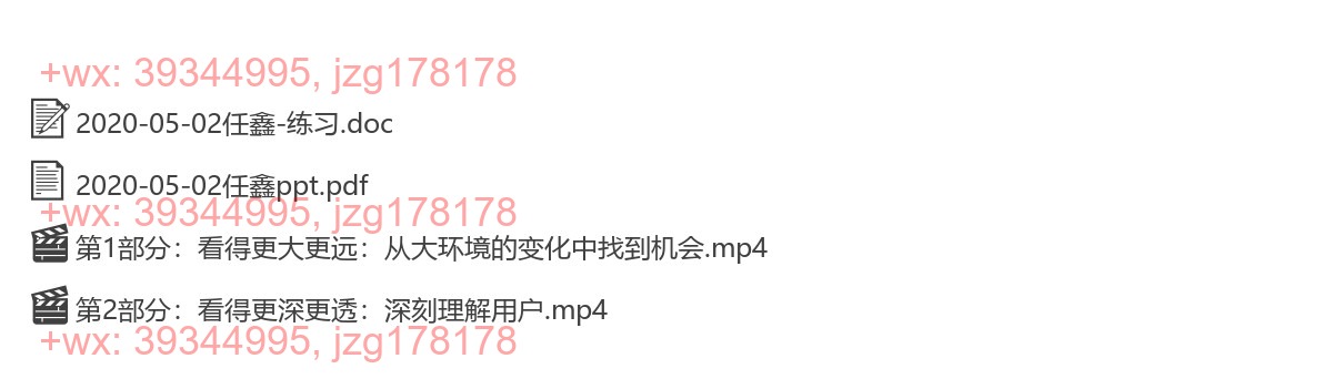 2020-05-02任鑫《看得更远，挖得更深，才能识别时代机会》 screenshot