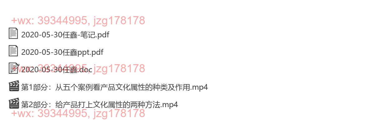 2020-05-30任鑫《产品方法论：打造产品的文化属性》 screenshot