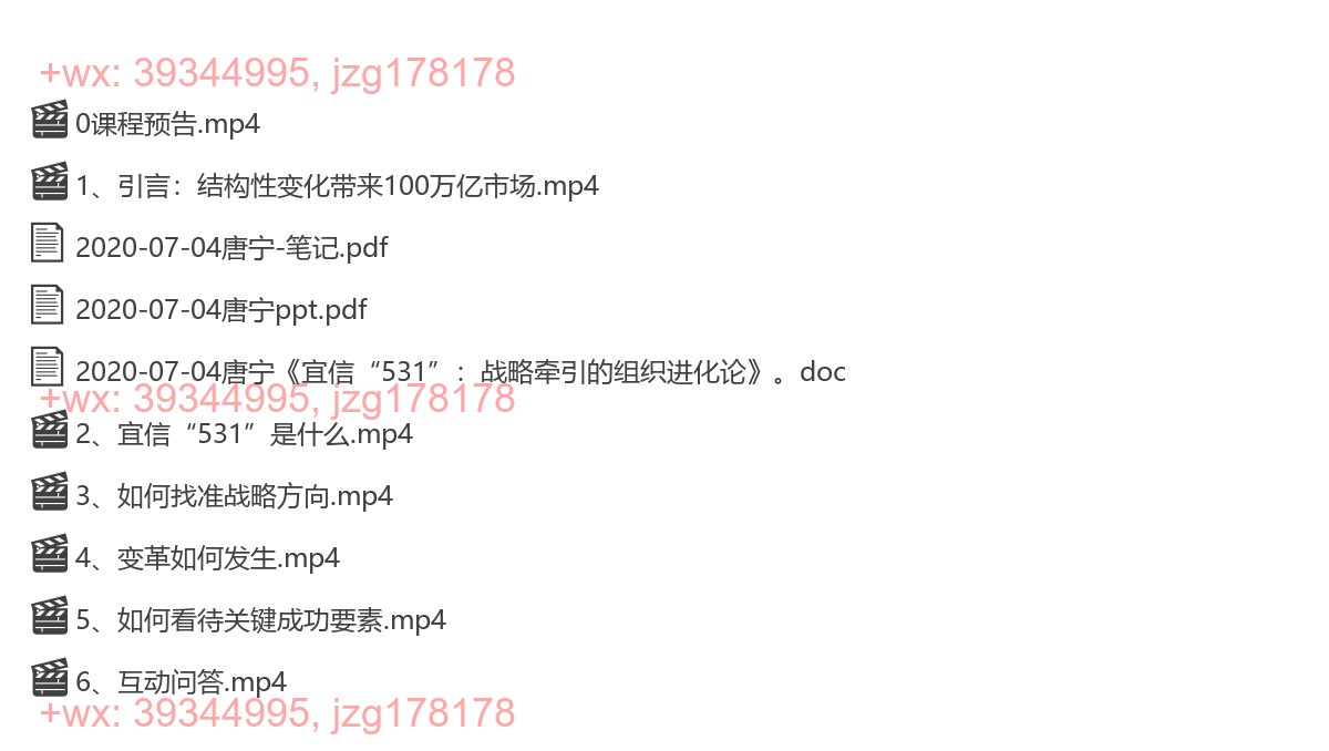 2020-07-04唐宁《宜信“531”：战略牵引的组织进化论》 screenshot