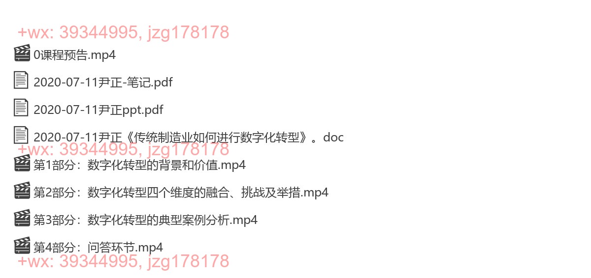 2020-07-11尹正《传统制造业如何进行数字化转型》 screenshot