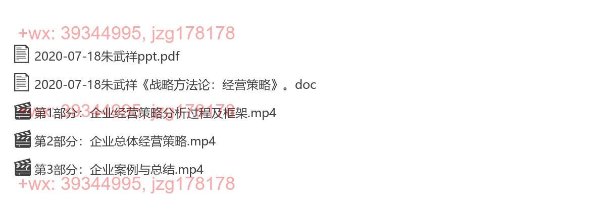2020-07-18朱武祥《战略方法论：经营策略》 screenshot