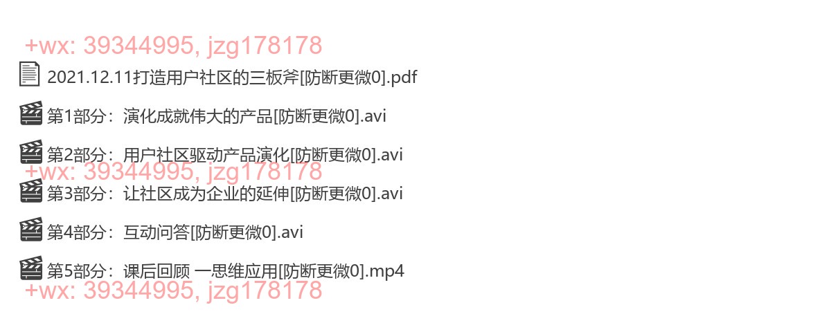 2021.12.11打造用户社区的三板斧 screenshot