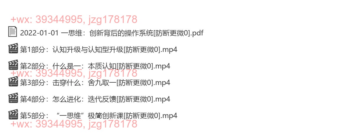 2022-01-01 一思维：创新背后的操作系统 screenshot