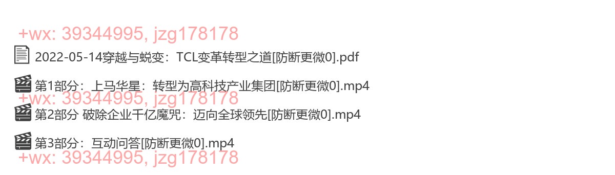 2022-05-14穿越与蜕变：TCL变革转型之道 screenshot
