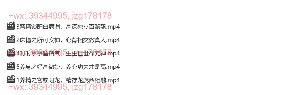 60.姜书洋 锁阳龙 视频5集 screenshot