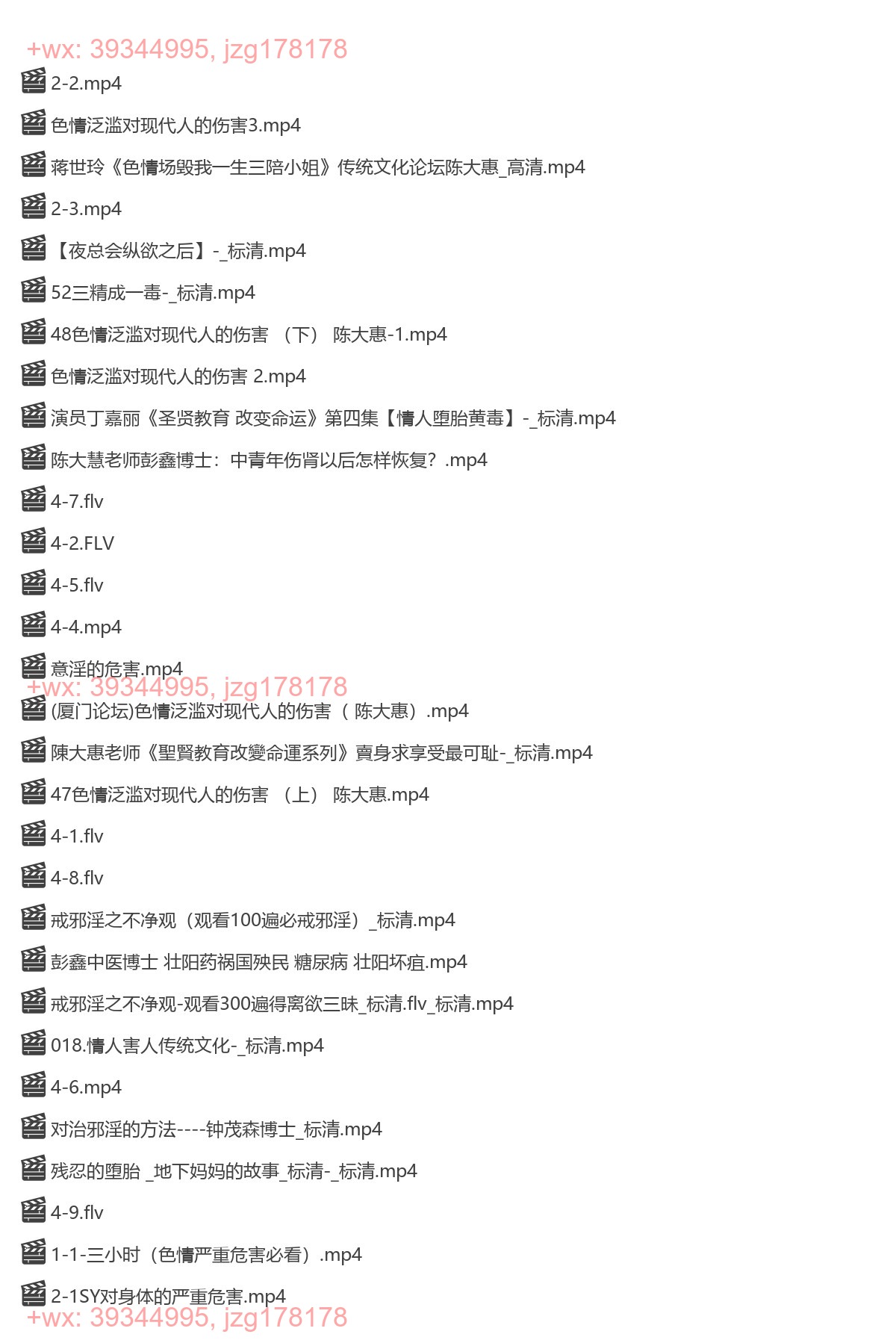 (陈大惠与彭鑫博士)谈色情危害 screenshot