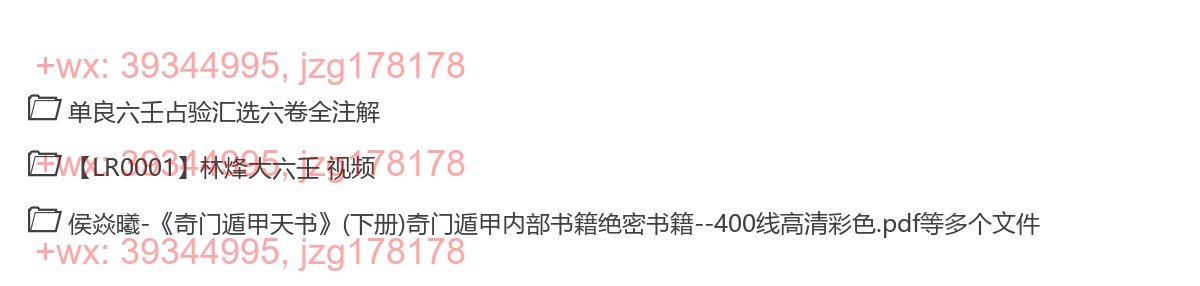六壬等多个文件 screenshot