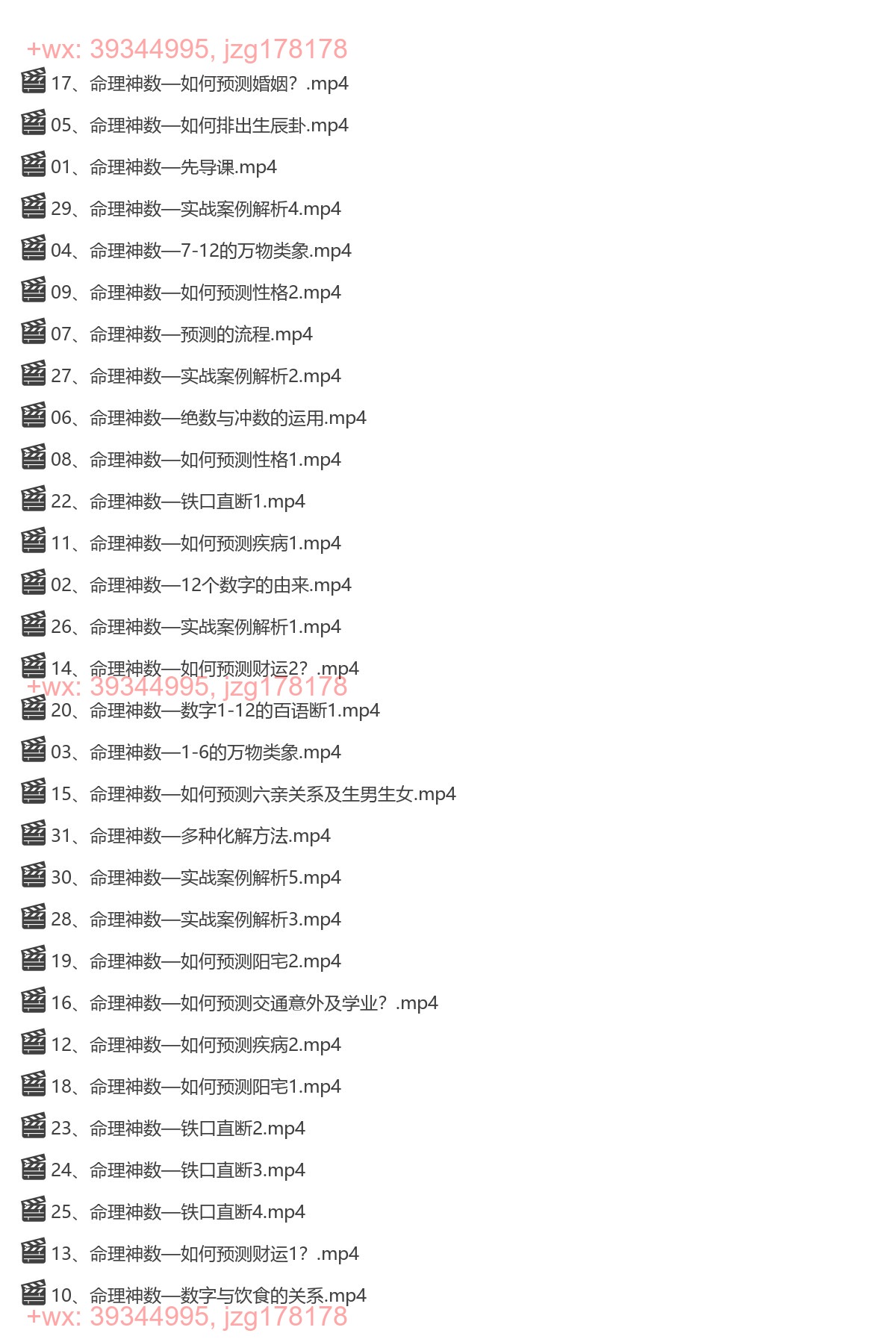 玄青命理神数31集 screenshot
