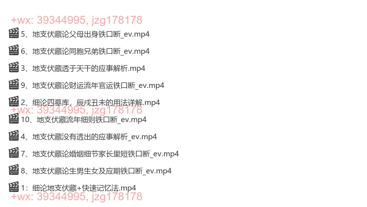 Y2308-14 金镖门 地支伏藏铁口断六亲 screenshot