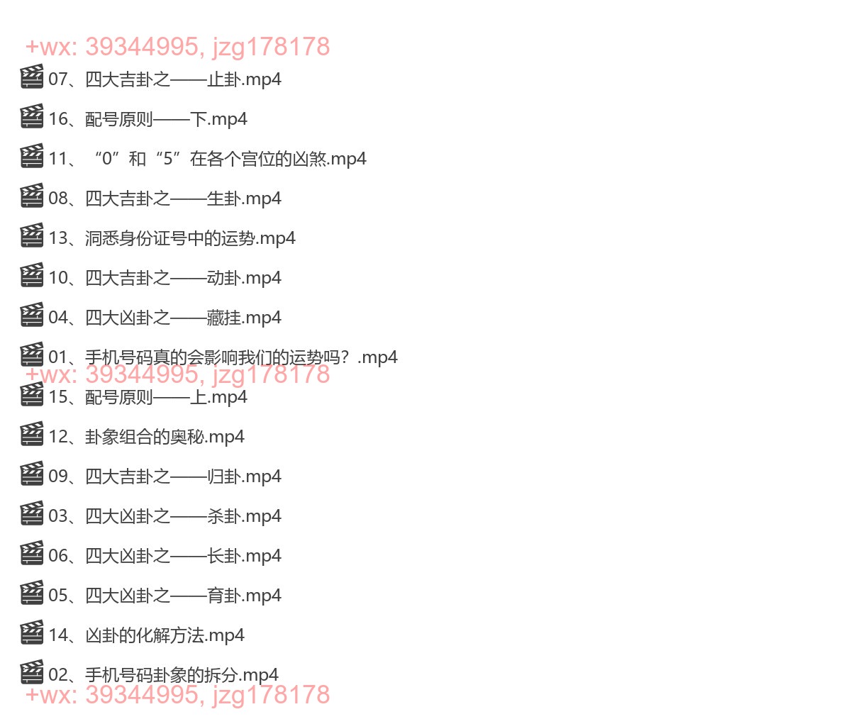 Y2306-14 2023年玥茗老师《手机号码预测学》16集 screenshot
