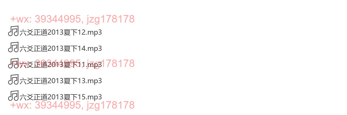六爻正道2013夏下（录音） screenshot