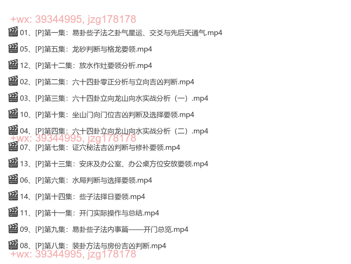 Y2306-02 石定坤 杨公风水些子法 14集 screenshot