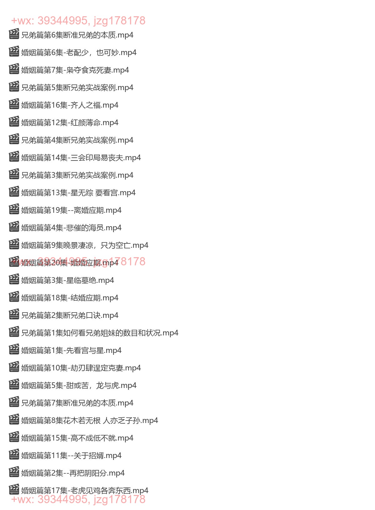 Y2305-30 郝传明（山西盲派丰道人）兄弟篇和婚姻篇 screenshot