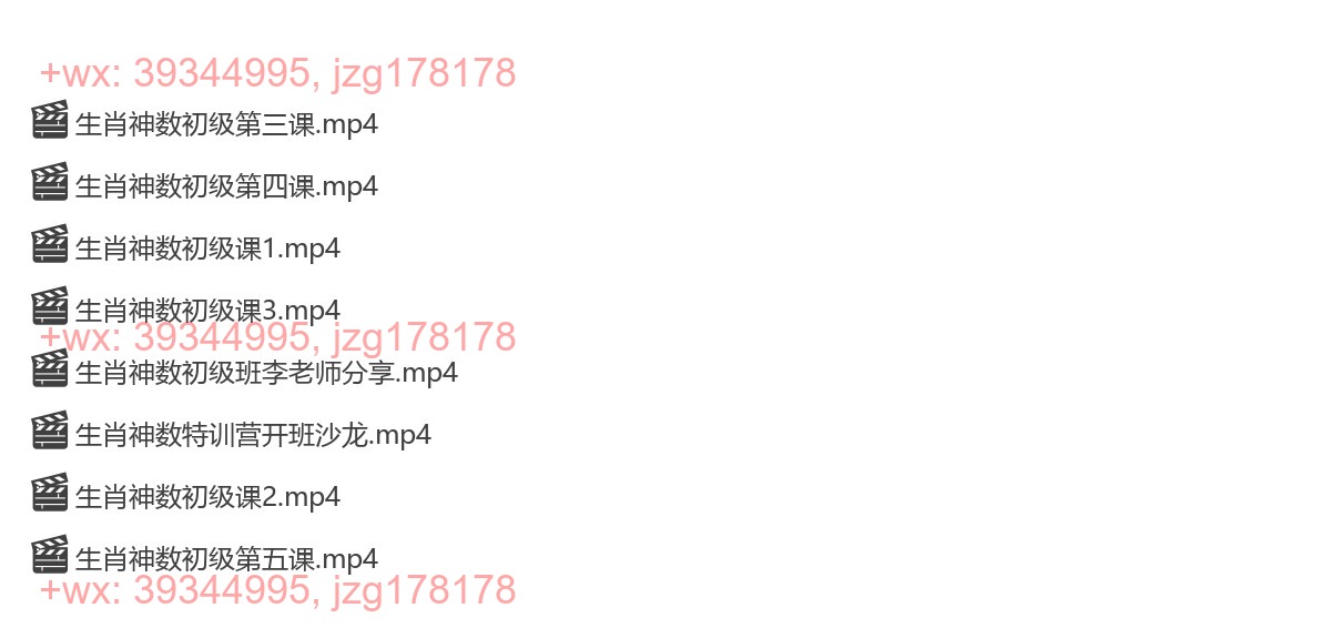 Y2304-44 权俞通生肖神数特训营十六期 8集 screenshot
