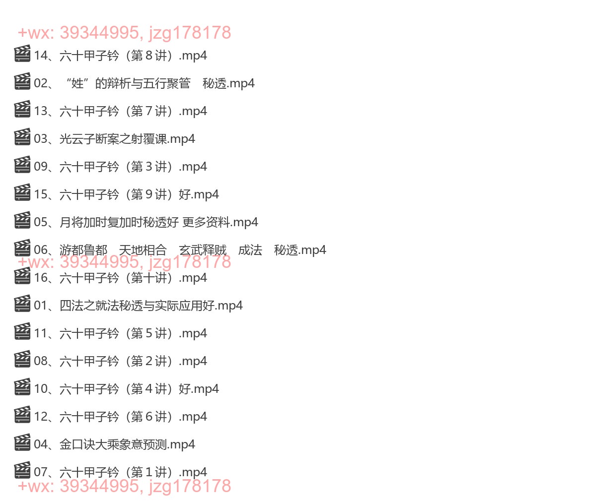 Y2304-30 永铭《金口诀大乘密旨培训》16集视频 screenshot