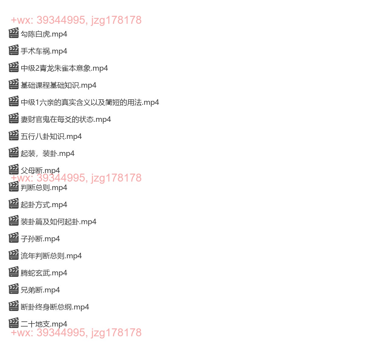 Y2303-03 催（崔）文举老师《民间六爻神断》课程18集视频 screenshot