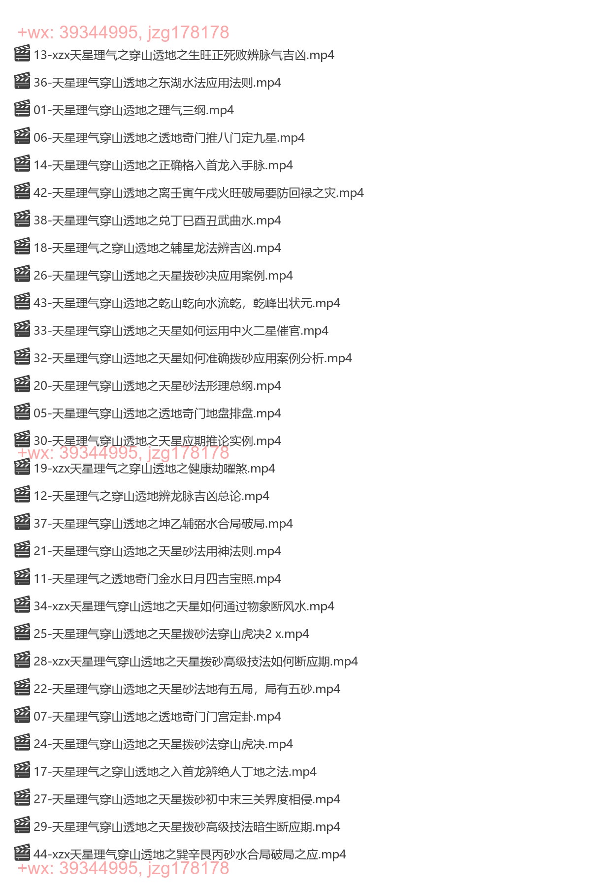 Y2303-12 东灵易占穿山透地44集视频 screenshot