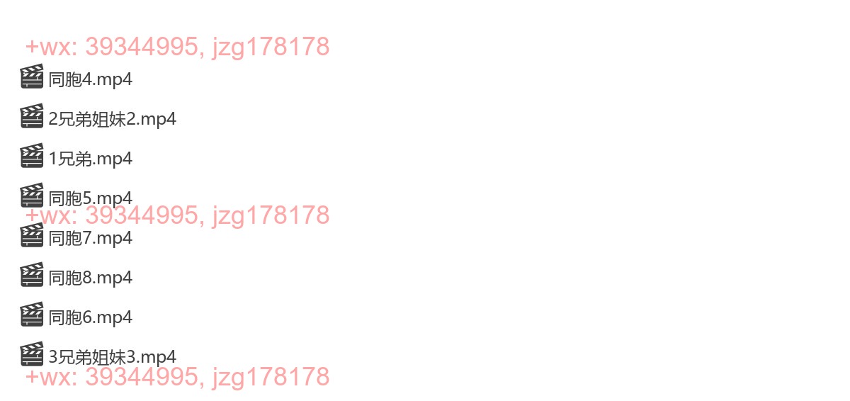 Y2301-31 丰道人 兄弟姐妹+同胞 视频8集 screenshot